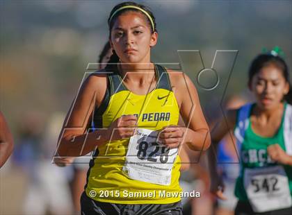 Thumbnail 3 in  CIF LACS Cross Country Championships (Girls) photogallery.