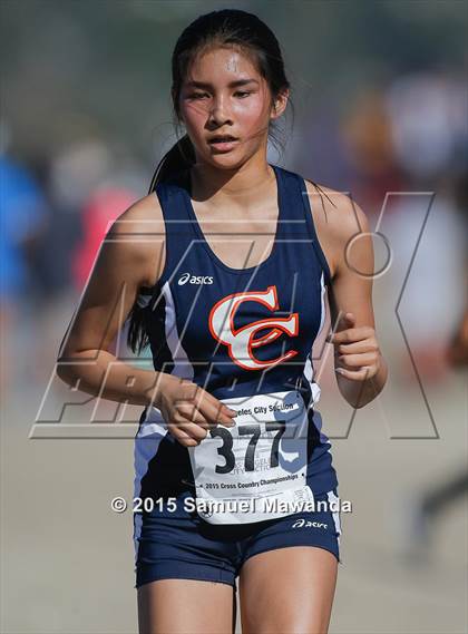 Thumbnail 2 in  CIF LACS Cross Country Championships (Girls) photogallery.