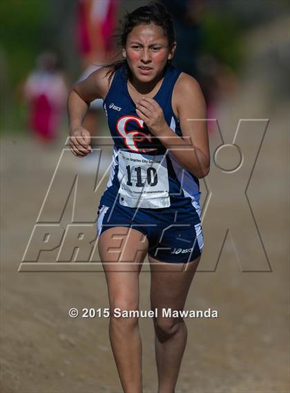 Thumbnail 1 in  CIF LACS Cross Country Championships (Girls) photogallery.