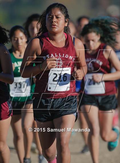 Thumbnail 2 in  CIF LACS Cross Country Championships (Girls) photogallery.