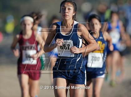 Thumbnail 3 in  CIF LACS Cross Country Championships (Girls) photogallery.