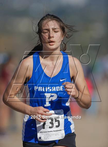 Thumbnail 3 in  CIF LACS Cross Country Championships (Girls) photogallery.