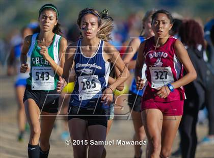 Thumbnail 2 in  CIF LACS Cross Country Championships (Girls) photogallery.
