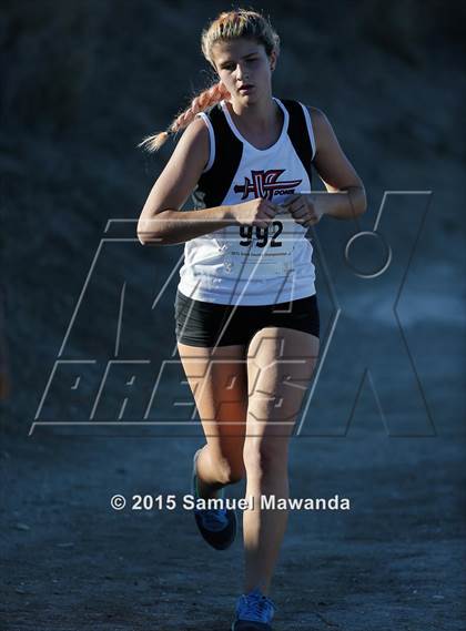 Thumbnail 1 in  CIF LACS Cross Country Championships (Girls) photogallery.