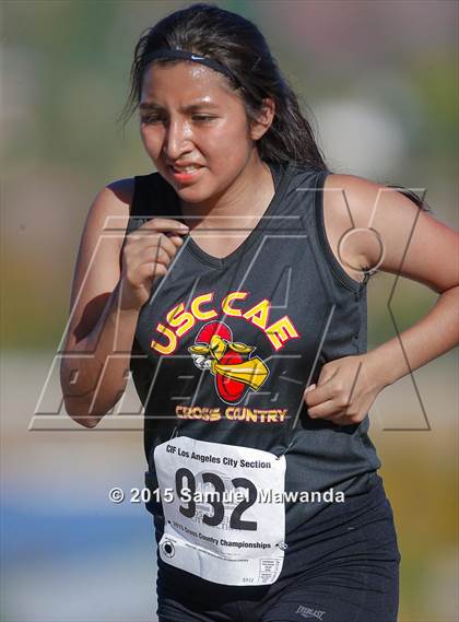 Thumbnail 1 in  CIF LACS Cross Country Championships (Girls) photogallery.