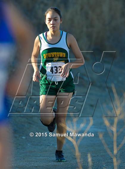 Thumbnail 2 in  CIF LACS Cross Country Championships (Girls) photogallery.