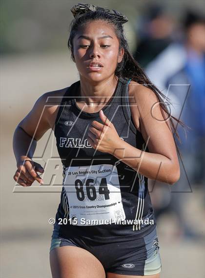 Thumbnail 1 in  CIF LACS Cross Country Championships (Girls) photogallery.
