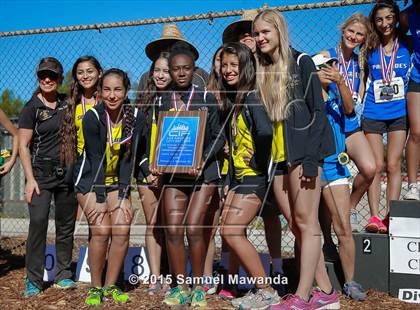 Thumbnail 3 in  CIF LACS Cross Country Championships (Girls) photogallery.