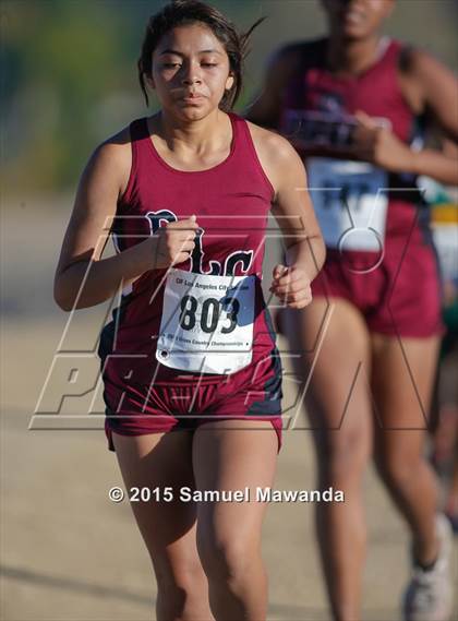 Thumbnail 2 in  CIF LACS Cross Country Championships (Girls) photogallery.
