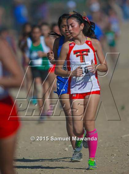 Thumbnail 3 in  CIF LACS Cross Country Championships (Girls) photogallery.