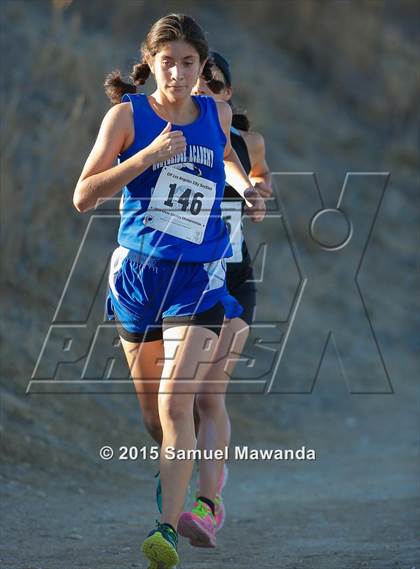 Thumbnail 1 in  CIF LACS Cross Country Championships (Girls) photogallery.