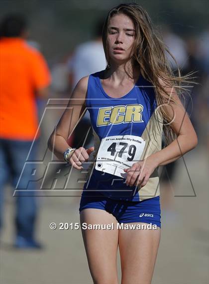 Thumbnail 1 in  CIF LACS Cross Country Championships (Girls) photogallery.