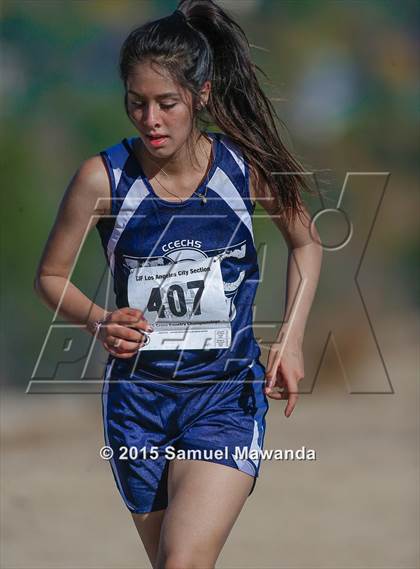 Thumbnail 2 in  CIF LACS Cross Country Championships (Girls) photogallery.