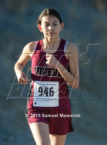 Thumbnail 3 in  CIF LACS Cross Country Championships (Girls) photogallery.