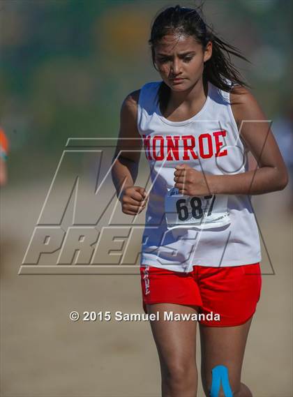 Thumbnail 2 in  CIF LACS Cross Country Championships (Girls) photogallery.