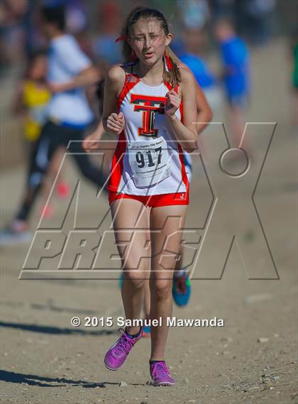 Thumbnail 3 in  CIF LACS Cross Country Championships (Girls) photogallery.