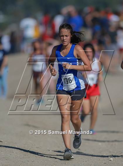 Thumbnail 1 in  CIF LACS Cross Country Championships (Girls) photogallery.