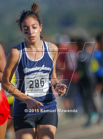 Thumbnail 2 in  CIF LACS Cross Country Championships (Girls) photogallery.