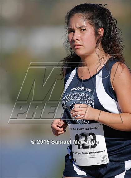 Thumbnail 1 in  CIF LACS Cross Country Championships (Girls) photogallery.