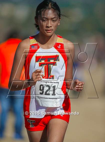 Thumbnail 3 in  CIF LACS Cross Country Championships (Girls) photogallery.