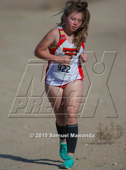 Thumbnail 2 in  CIF LACS Cross Country Championships (Girls) photogallery.