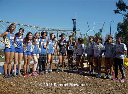 Thumbnail 2 in  CIF LACS Cross Country Championships (Girls) photogallery.