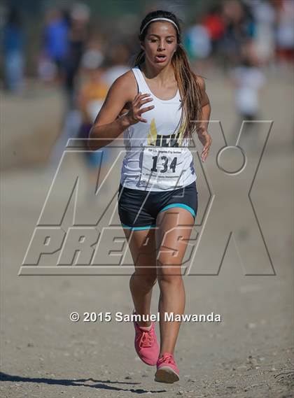 Thumbnail 3 in  CIF LACS Cross Country Championships (Girls) photogallery.