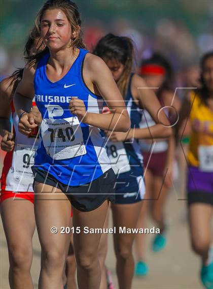 Thumbnail 3 in  CIF LACS Cross Country Championships (Girls) photogallery.