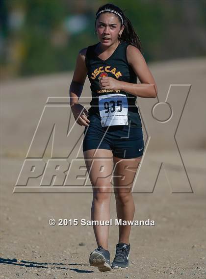 Thumbnail 1 in  CIF LACS Cross Country Championships (Girls) photogallery.