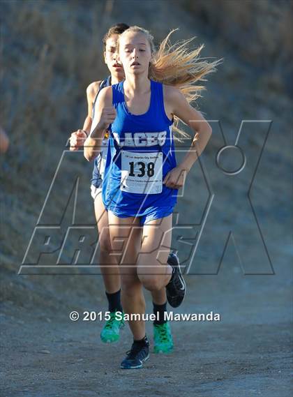 Thumbnail 2 in  CIF LACS Cross Country Championships (Girls) photogallery.