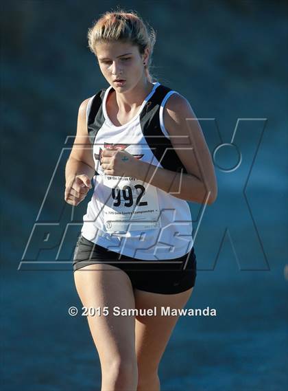 Thumbnail 2 in  CIF LACS Cross Country Championships (Girls) photogallery.