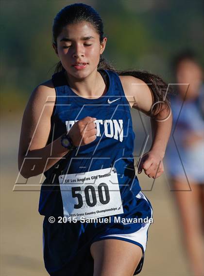 Thumbnail 1 in  CIF LACS Cross Country Championships (Girls) photogallery.