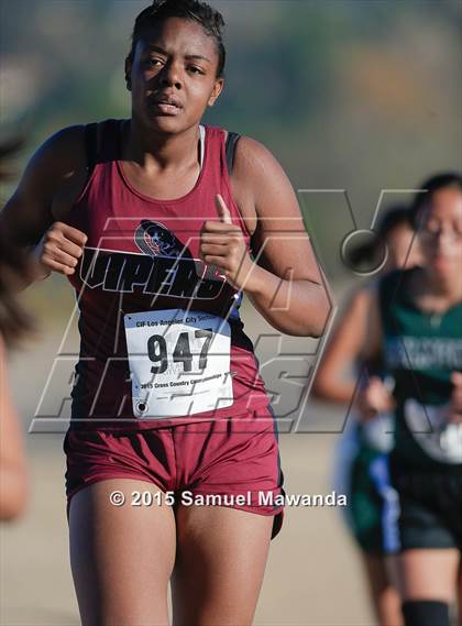 Thumbnail 3 in  CIF LACS Cross Country Championships (Girls) photogallery.