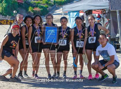 Thumbnail 3 in  CIF LACS Cross Country Championships (Girls) photogallery.