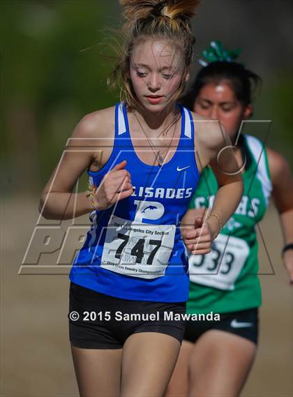 Thumbnail 2 in  CIF LACS Cross Country Championships (Girls) photogallery.