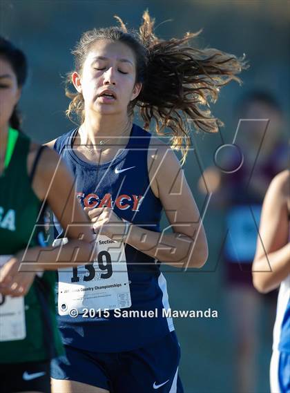 Thumbnail 1 in  CIF LACS Cross Country Championships (Girls) photogallery.