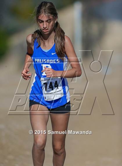 Thumbnail 3 in  CIF LACS Cross Country Championships (Girls) photogallery.