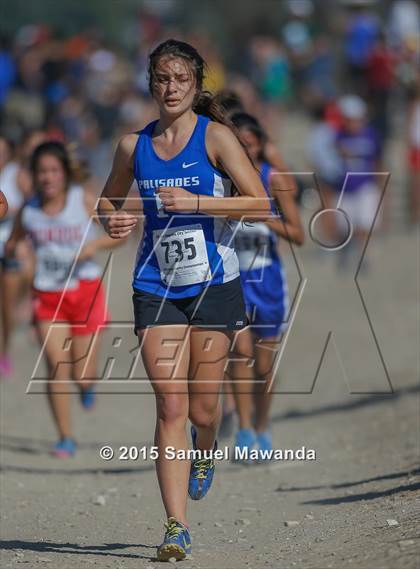 Thumbnail 2 in  CIF LACS Cross Country Championships (Girls) photogallery.