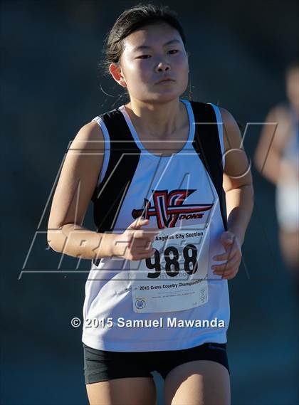 Thumbnail 2 in  CIF LACS Cross Country Championships (Girls) photogallery.