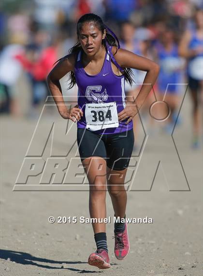 Thumbnail 2 in  CIF LACS Cross Country Championships (Girls) photogallery.