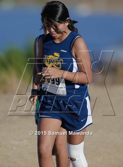 Thumbnail 1 in  CIF LACS Cross Country Championships (Girls) photogallery.