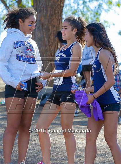 Thumbnail 1 in  CIF LACS Cross Country Championships (Girls) photogallery.