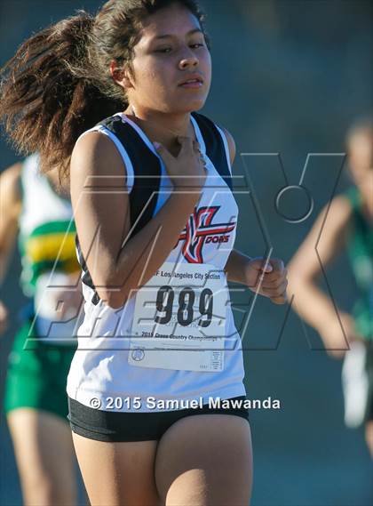 Thumbnail 1 in  CIF LACS Cross Country Championships (Girls) photogallery.