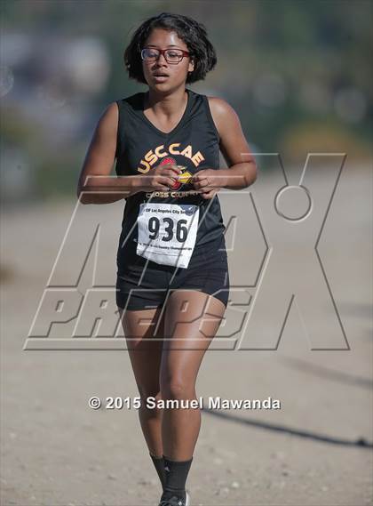 Thumbnail 2 in  CIF LACS Cross Country Championships (Girls) photogallery.