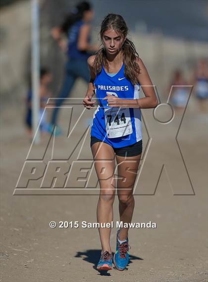 Thumbnail 2 in  CIF LACS Cross Country Championships (Girls) photogallery.