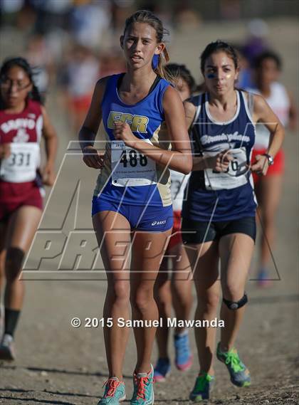 Thumbnail 1 in  CIF LACS Cross Country Championships (Girls) photogallery.