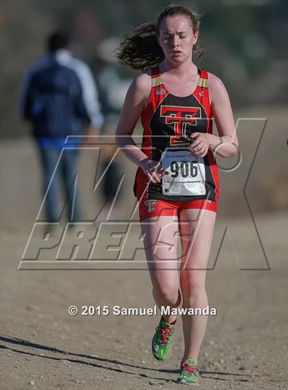 Thumbnail 1 in  CIF LACS Cross Country Championships (Girls) photogallery.
