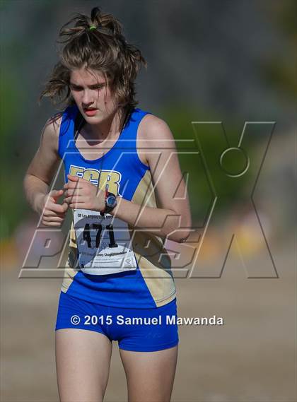 Thumbnail 1 in  CIF LACS Cross Country Championships (Girls) photogallery.