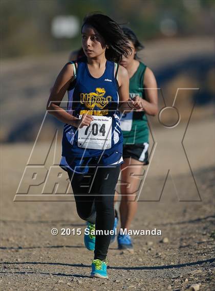 Thumbnail 1 in  CIF LACS Cross Country Championships (Girls) photogallery.