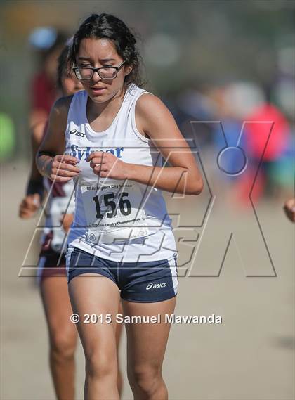 Thumbnail 1 in  CIF LACS Cross Country Championships (Girls) photogallery.